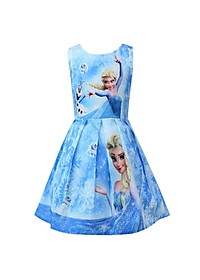 Đầm Bé Gái Elsa đầm công chúa dự tiệc đầm tết cho bé gái Cao Cấp siêu đẹp