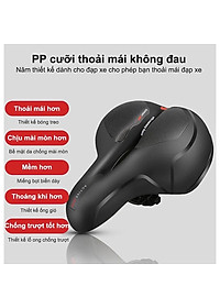Yên xe đạp địa hình thế hệ mới dododios chống sốc tuyệt đối, êm ái với đệm mút cực đỉnh, thoát khí vượt trội