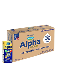 THÙNG 48 HỘP SỮA BỘT PHA SẴN DIELAC ALPHA GOLD IQ 180ML