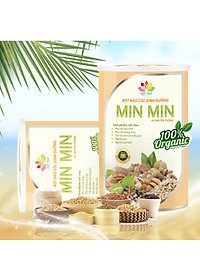 Bột Ngũ Cốc Lợi Sữa Min Min 500G Mẫu Mới 29 Loại Hạt Cao Cấp - Ngũ CỐc Bổ Sung Dinh Dưỡng và Lợi Sữa Cho Mẹ Sau Sinh
