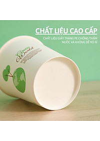 SET 50 Cốc Giấy Dùng Một Lần Chịu Nhiệt Không Rò Ri Chất Liệu An Toàn Đa Năng - Cốc Dùng 1 Lần Uống Nước Ly Giấy Uống Nước - HÀNG CHÍNH HÃNG MINIIN