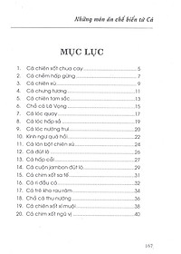 Sách Những Món Ăn Chế Biến Từ Cá (Tái Bản)