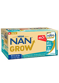 Bộ 2 Thùng 24 hộp Sữa pha sẵn Nestlé NANGROW sữa mát công thức từ Thụy Sĩ 6(4 x 180ml) - (Bé từ 1 tuổi)