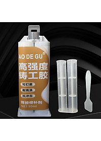 Keo Hàn Sắt Thép, Kim Loại, Dán Kính, Mica, Thủy Tinh Ao De Gu 50Ml