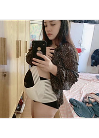 Bộ Đai Đỡ Bụng Bầu Cho Mẹ Bầu Cao Cấp - Chọn Cỡ - Sử Dụng Làm Đai Nịt Bụng Bầu Sau Sinh Size L (Bụng 80-115cm) từ 45 - 60kg; XL (Bụng 87-126cm) từ 55-70kg; 2XL (Bụng 95 – 135cm) từ 70-90kg Chính Hãng Dododios