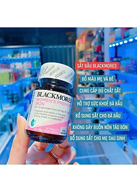 Viên sắt cho bà bầu Blackmores Pregnancy Iron 30 viên chính hãng Úc