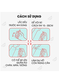 Xịt Tinh Dầu Đuổi Muỗi Sả Chanh Kobi Giúp Chống Muỗi, An Toàn Cho Bé   - 100ml