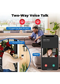 Camera Chuôjng Cửa Tự Động Z30 Trải Nghiệm Thông Minh:  - Gọi Video Báo Hình Ảnh và Tín Hiệu Điện Thoại, Độ An Toàn Tuyệt Vời, ĐÈN TRANG TRÍ 