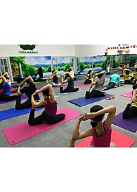 [LOẠI TỐT - HÀNG CAO CẤP] Thảm Tập Yoga 8mm, Tập Gym dộ dày 5-8mm 2 Lớp không mùi chống trơn trượt - Chính hãng dododios