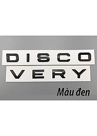 Logo Chữ Dán Discovery Ô tô - 3 Màu Để Bạn Lựa Chọn 