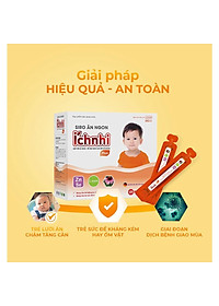 Siro ăn ngon Ích Nhi Plus hộp 20 ống 10ml giúp nâng cao sức đề kháng, tăng chuyển hóa hấp thu dưỡng chất, trẻ ăn ngon