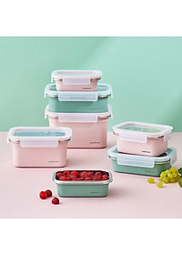 Hộp đựng thực phẩm LocknLock LST511 nhiều size, Hàng chính hãng, thép không gỉ, khóa cạnh chắc chắn - JoyMall