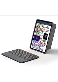 Bao Da Kèm bàn phím Dành cho iPad Gen 11 A16 2025 , Gen 10 10.9 inch 2022 Chính Hãng WIWU Mk005 bàn phím kết nối bluetooth có di chuột TrackPad, có Ngăn đựng bút - hàng chính hãng