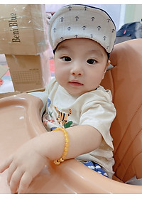 Mũ tai thỏ Hrnee chất liệu xô mềm mát form nhỏ nên tăng size cho bé