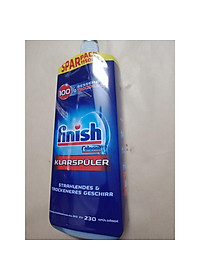 nuớc làm bóng Finish nuớc trợ xả chuyên dùngcho máy rửa chén bát