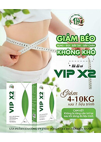 Combo Tiến Hạnh Vip X2 và Detox giúp giảm câ.n hiệu quả, kiểm soát cân nặng, liệu trình 3 ngày sử dụng