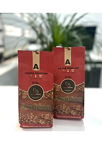 Cà Phê Arabica Cầu Đất - Pha Máy - Gói 250gr Nguyên Hạt Hương Vị Đậm Đà Cân Bằng Hoàn Hảo Rovina Coffee
