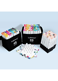 Bút màu Marker Lalunavn Touch Cool họa cụ tô màu dạ vẽ tranh anime Bộ 30/60/80 -B66