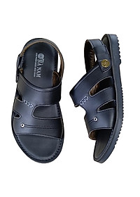 Giày Sandal Nam HA NAM Da Bò Thật Cao Cấp Đế Cao Su Chống Trơn Trượt DNA2243