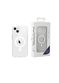 Ốp Lưng Mag safe Trong Suốt MIPOW TEMPERED GLASS Dành Cho iPhone 13 Mini, Iphone 13/ 13 Pro, 13 Pro Max - Hàng Chính Hãng