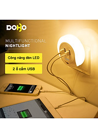 Đèn Ngủ LED Kèm Cảm Ứng Cơ Thể Thông Minh Dobo Electric Korea - Trắng