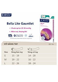 Vớ găng tay JOBST Bella Lite hỗ trợ điều trị phù bạch huyết