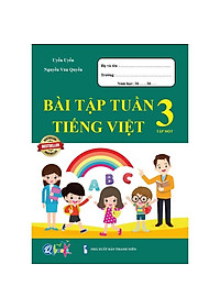 Sách - Combo Bài Tập Tuần Lớp 3 Cả Năm - Toán và Tiếng Việt (4 cuốn)