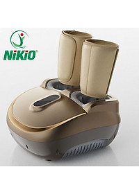 Máy Massage Chân Nén Ép Trị Liệu Suy Giãn Tĩnh Mạch Nikio NK-187 - Máy Mát Xa Dây Ấn Lòng Bàn Chân, Mu Bàn Chân, Ngón Chân, Bắp Chân - Công Nghệ Tiên Tiến: Con Lăn, Túi Khí Và Nhiệt Sưởi - Nhiều Chế Độ Matxa, Có Remote Điều Khiển