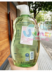 Dung Dịch Tắm Gội Toàn Thân Cho Bé Dưới 3 Tuổi D-nee - Chai 800ml (Xanh Lá)