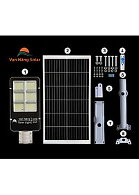 Đèn đường năng lượng mặt trời Vạn Năng Solar 300w