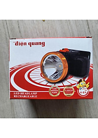 Đèn pin đội đầu Điện Quang ĐQ PFL16 - Pin sạc Lithium - công suất 2.5W - ánh sáng trắng/vàng tùy chọn