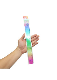 Thước Kẻ Màu Cực Quang 30 cm - Deli EH654