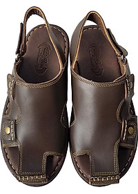 Giày Sandal Bít Mũi  Nam BIGGBEN Da Bò Thật SD78