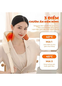 ￼Máy massage cổ vai gáy Y3 Plus chườm ấm hồng ngoại giảm đau nhức thư giãn toàn thân