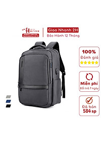 Balo học sinh Arctic Hunter chất liệu Oxford chống nước, có cổng USB - B00120