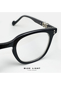 Gọng Kính Cận, Kính Giả Cận Nữ GM Jennie, Mắt Vuông Nhỏ, Chống Xánh Sáng Xanh, Đen, Xanh Rêu - BLUE LIGHT 