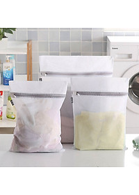 Combo 6 Túi Giặt Lưới Bảo Vệ Quần Áo, túi lưới mịn polyester bảo quản quần áo