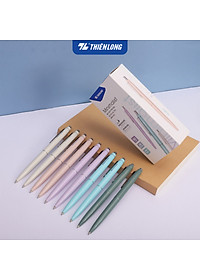 Combo 5/10/20 Bút gel B - Minimalist Butter Gel Thiên Long - Premium tip - Mực Xanh - Màu thân ngẫu nhiên