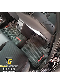 Thảm sàn, lót sàn cao su 3D cho Honda City 2015-2021