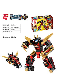 Đồ chơi xếp hình, lắp ráp Qman 3105 – Người băng sao hỏa (908 mảnh ghép)