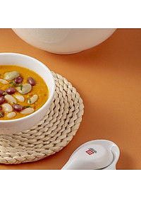 Tô tống - Tô đựng canh sứ trắng cao cấp Long Phương