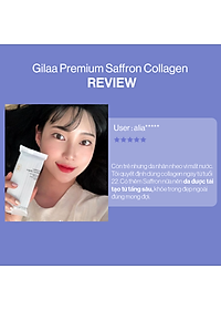 Bột Uống Collagen Gilaa Cao Cấp Kết Hợp Saffron - (60 gói x 2g)