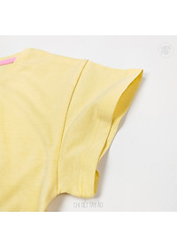 Bộ Đồ Quần Áo Cộc Tay Cho Bé Gái Missmeow Mặc Mùa Hè Chất Liệu Cotton In Hình Kỳ Lân Pony Size Đại Trẻ Em 3,4,5,6,7,8 Tuổi