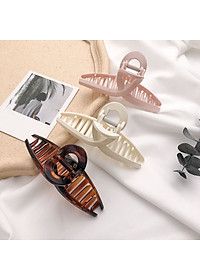  Kẹp tóc, cặp tóc nữ càng cua hàn quốc nhẹ nhàng KT18  - Đen