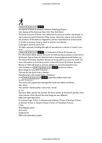 Sách The Summer I Turned Pretty