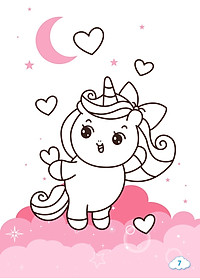 Tô Màu Diệu Kỳ - Kỳ Lân Nhỏ (MEGA)