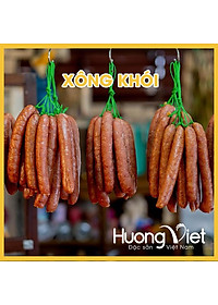 Đặc Sản Sóc Trăng - Lạp Xưởng Xông Khói Tân Huê Viên 500G, Đặc Sản Lạp Xưởng Sóc Trăng Tân Huê Viên Vị Khói Tự Nhiên Thơm Ngon Và An Toàn