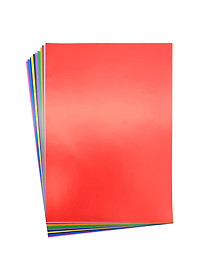 Giấy Thủ Công 12 Màu A4 - The Sun