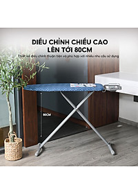 Bàn để ủi, cầu là quần áo dạng đứng khung bằng thép Lebenlang LBL3636 - hàng chính hãng