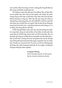 Sách - Trị Liệu Nhận Thức Hành Vi Tích Hợp Chánh Niệm - Nguyên Tắc Và Thực Hành